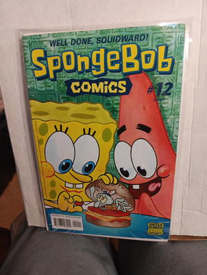 Spongebob Comics #12 Direct United Plankton Pictures 2012 RARE SLEEVED FAST SHIP