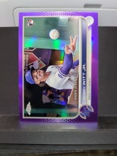 2022 Topps Chrome Update Series Rookie Debut Bobby Witt Jr. #USC176 Purple (RC)