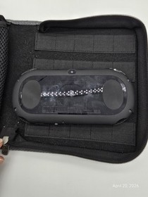 Sony PlayStation Vita PCH-1000 Black Bundle w/ 3 Games, Case & Charger Tested