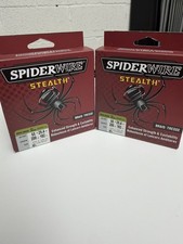 Spiderwire Stealth Braid Superline Fishing Line 65lb 200yd  2 pcs bundle pack 