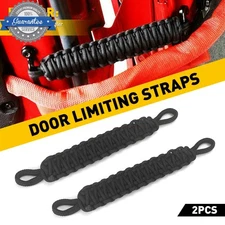 For Jeep Wrangler JK/YJ/TJ 1 Pair Car Door Limiting Straps Belt Set Accessories