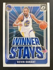 Kevin Durant 2024-25 Donruss Optic Winner Stays Golden State Warriors #5