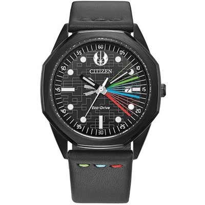 Citizen Men's Watch Star Wars Jedi Master Eco Drive Black Dial