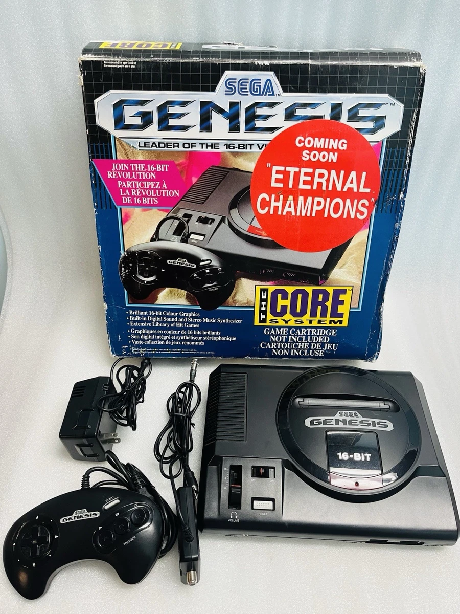 Sega Genesis Model 1 Console The Core System Video Game System CIB