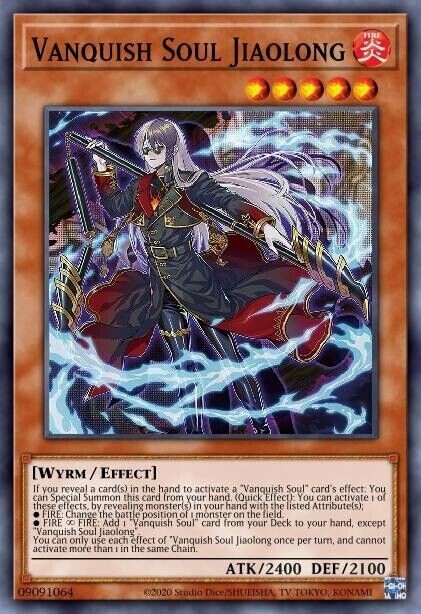 Vanquish Soul Jiaolong EU英語 遊戯王 yugioh Vanquish Soul Jiaolong EU英語 - メルカリ