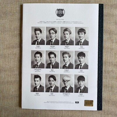 EXO GROUP [ XOXO ] Photobook + CD, 1st Album HUG Ver. Chinese