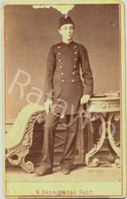 Ottoman student,Istanbul Constantinople Turkey, CDV Photo by N. Andriomenos