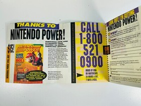 Super Tecmo Bowl Nintendo NES Instructions Manual Booklet Tecmo All Inserts