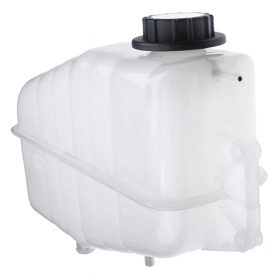 Tanque de expansión de refrigerante del motor delantero con tapa para International Harvester 1995-2002 Foto 3 de 4