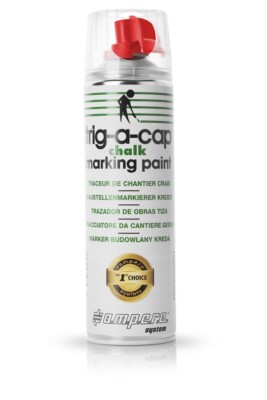 0.5 l (23,56    / 1 l) a.m.p.e.r.e. Kreidespray rot CHALK 500ml TRIG A CAP für t