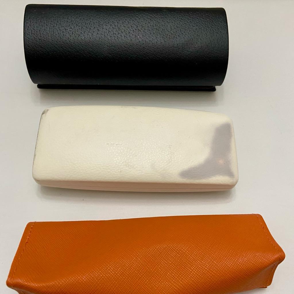 Three (3) Pre-owned Sunglasses Cases- Burberry, Tory Burch  display picture 1