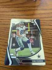2021 Panini Absolute Simi Fehoko #141 Retail RC Dallas Cowboys Football Card