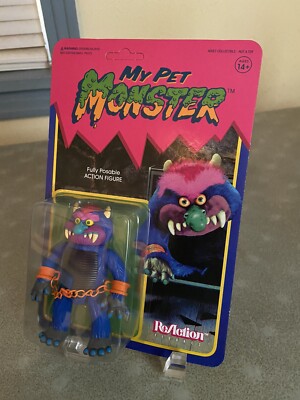 Unpunched Straight Card My Pet Monster Reaction Figure Toy