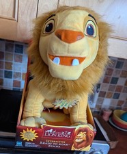Disney "Lion King" Ready to Roar Simba Plush - New - MIB - Vintage