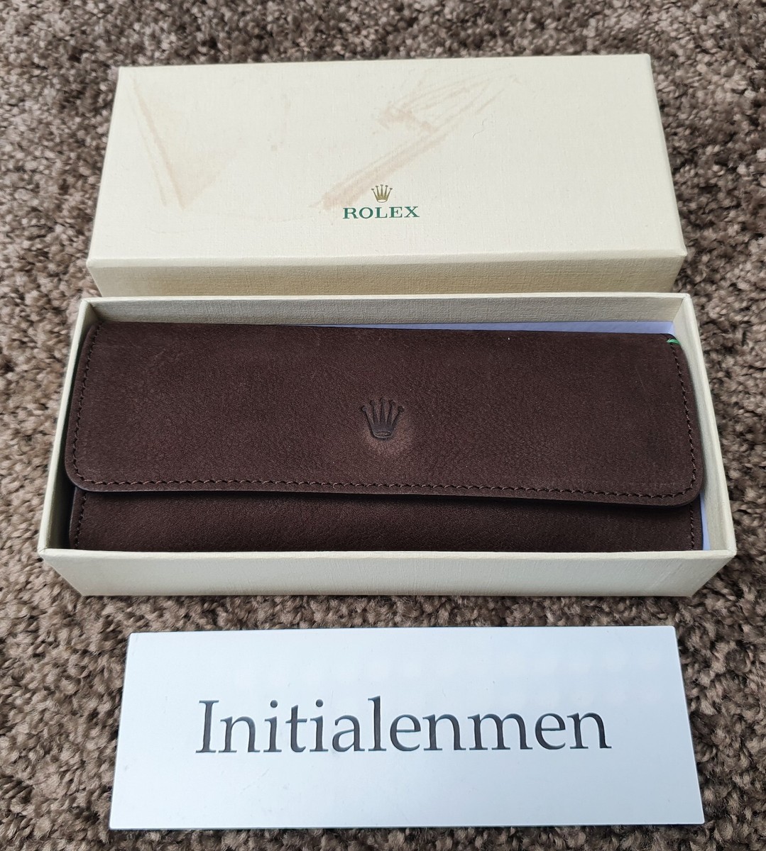 ROLEX new SUNGLASSES BRAND NEW in BOX 100% authentic + LEATHER