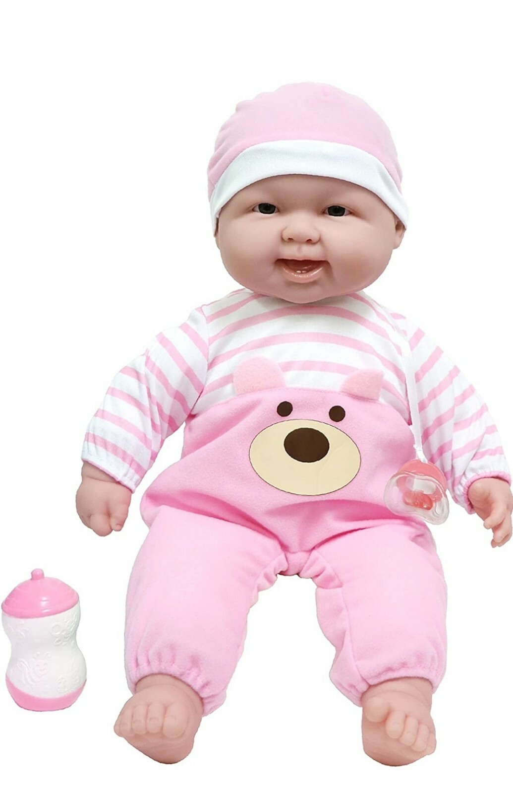 JC Toys ?Lots to Cuddle Babies? 20-Inch Pink Soft Body Baby 