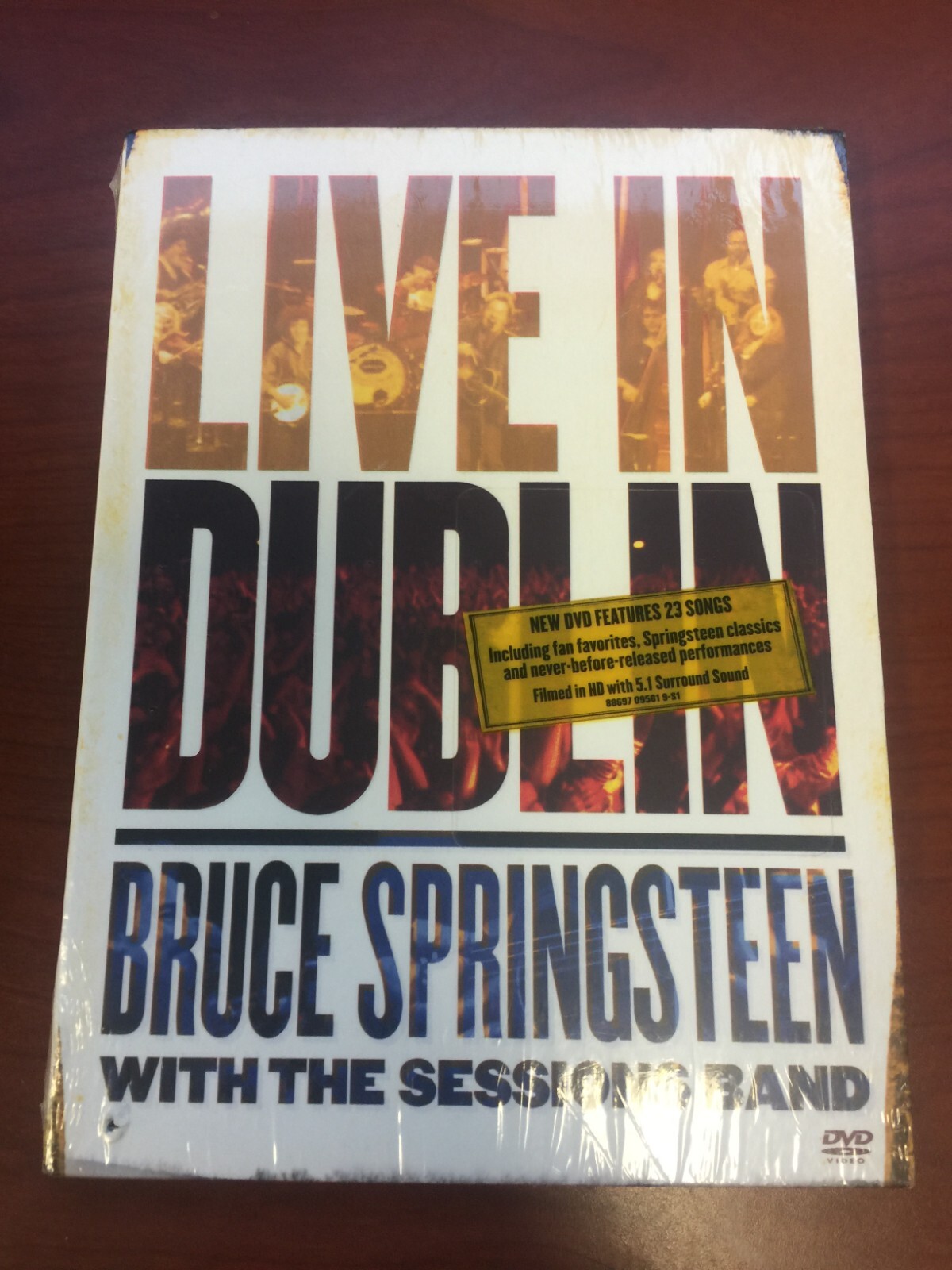 Bruce Springsteen with the Sessions Band Live in Dublin DVD 2007 SEALED NEW