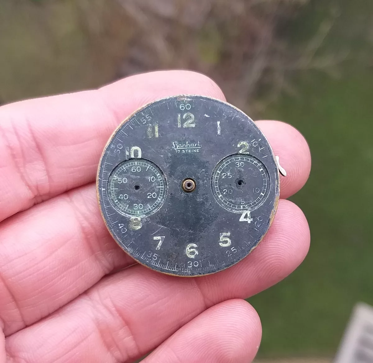 Hanhart ww2 luftwaffe pilot deals watch