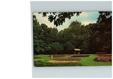 1960s State Ball University Muncie Postcard Indiana Christy Woods Un Posted