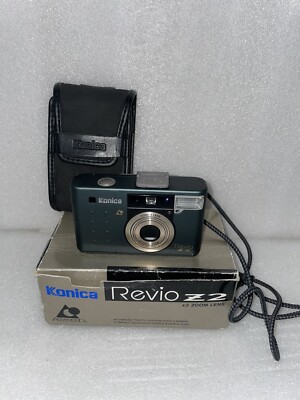 Konica Revio Z2, Analogkamera, Grün kompakt, APS-Film, vintage,2x Zoom OVP  