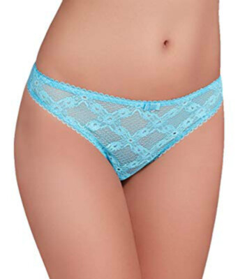 AUBADE MANBO DE L'AMOUR TANGA COUL. TURQUOISE TAILLE 4 NEUF/ETIQUETTE 51  