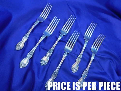 WALLACE LA REINE STERLING SILVER PLACE FORK - VERY GOOD CONDITION