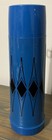 Vintage Blue & Black Diamond Vanguard Thermos Brand Quart Size Plastic Thermos — photo 4