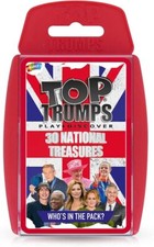 Image of Top Trumps 30 National Treasures Card Game