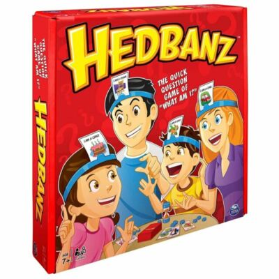 Spin Master Hedbanz Second Edition What Am I?  Guessing Game Board Game NEW
