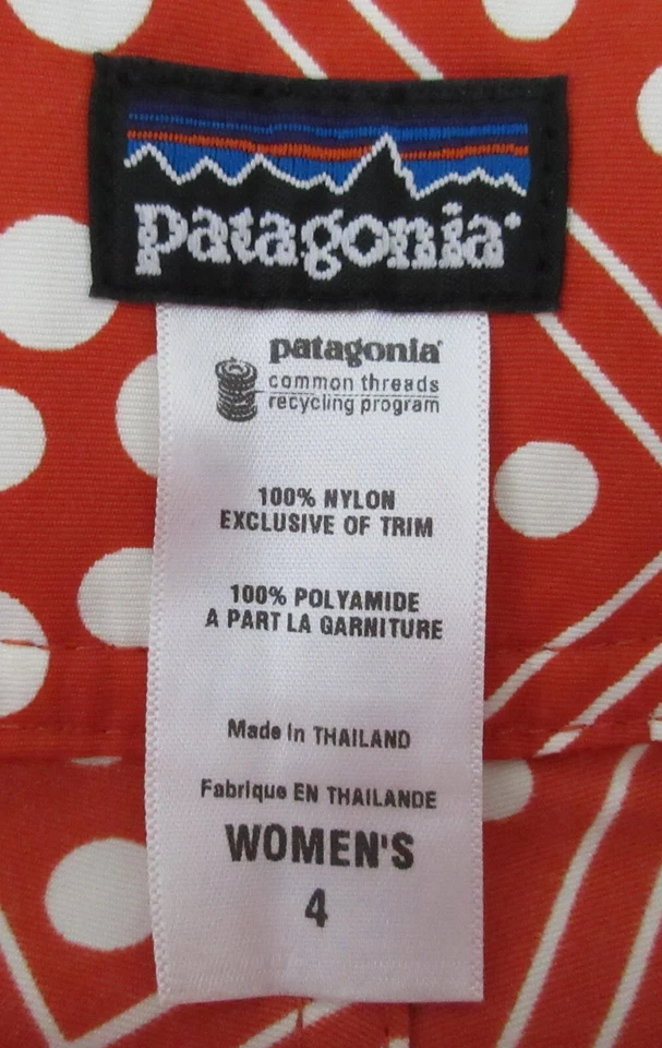 Pantalones Cortos Patagonia Wavefarer para Mujer Lunares: Fusion Sunset Talla 4 ¡COMO NUEVOS! Foto 3 de 4