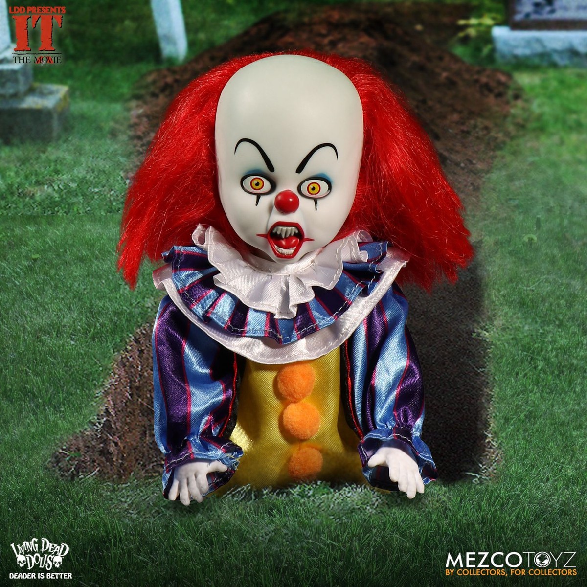 LDD LIVING DEAD DOLLS Pennywise IT 1990 The movie Mezco Toys