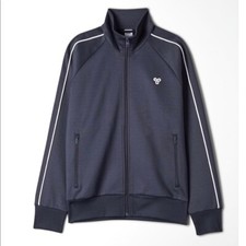 Tna Artizia Derby Zip-up Track Jacket- Navy- Size Xs. Nwt