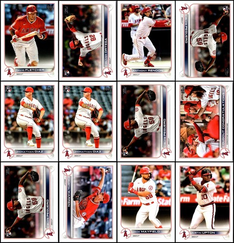 2022 Topps Los Angeles Angels (136) Card Lot - FINAL OFFER – BUY BEFORE OTHERS! - Picture 9 of 24