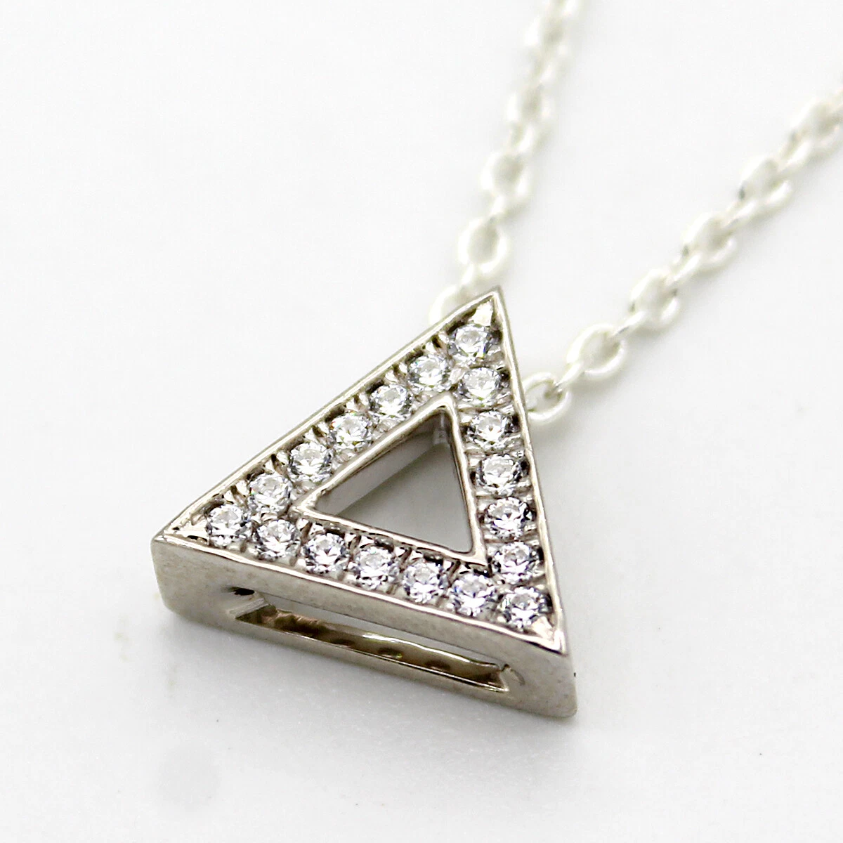 Delicate diamond outlet pendant necklace