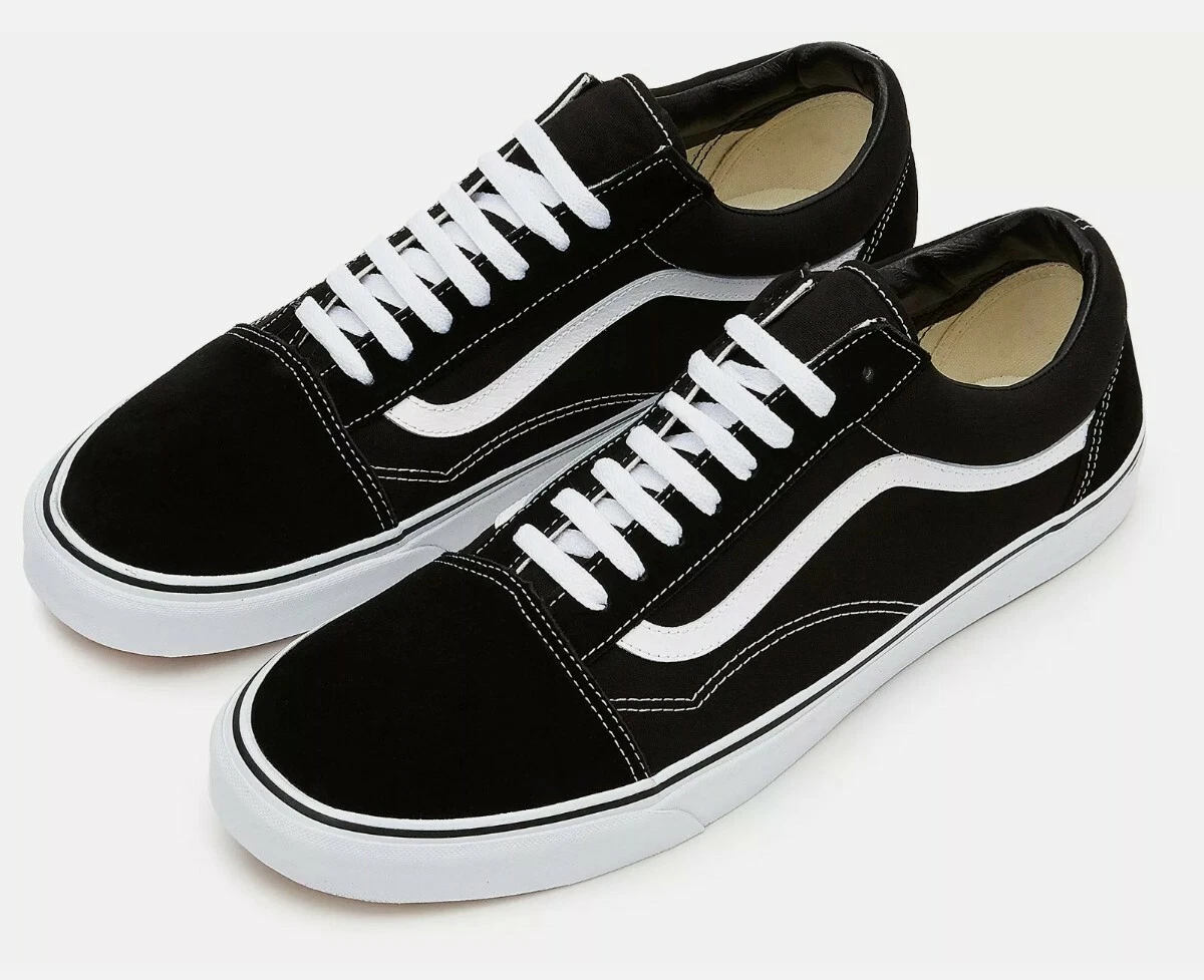 Vans &#034;Old Sneakers (Black/White) Unisex Skate Era Suede Shoes 11 | eBay