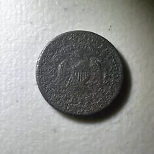1837 - James G. Moffet Hard Times Token New York, N.Y.  Old Antique