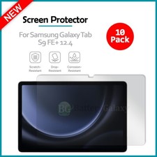 10-Pack LCD Ultra Clear HD Screen Protector for Samsung Galaxy Tab S9 FE Plus