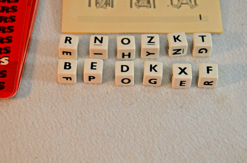 Vintage Jitters Word Game Milton Bradley Works Complete - Picture 2 of 8
