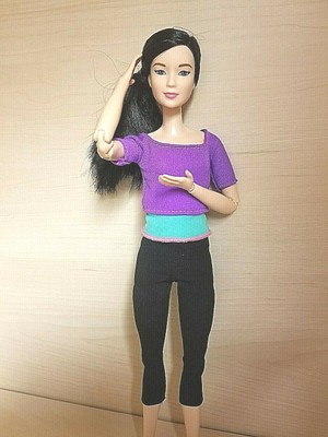 barbie made to move asian