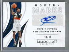 Elfrid Payton 18/19 Panini Immaculate Collection Autograph #99/99