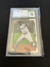 2015 Bowman Draft - Ke'Bryan Hayes #137 (RC) CSG 10 Pristine