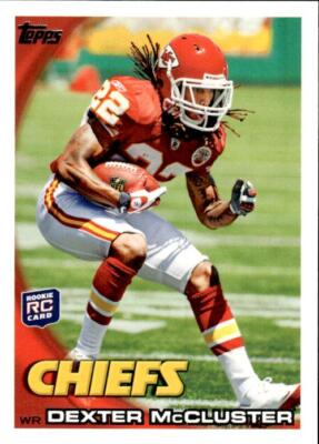 2010 Topps #248 Dexter McCluster CHIEFS RC