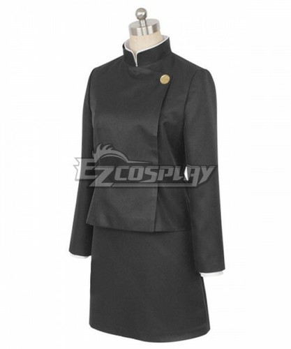 Jujutsu Kaisen Sorcery Fight Maki Zenin Shoko Ieiri Black Skirt Cosplay Costume - Picture 4 of 6