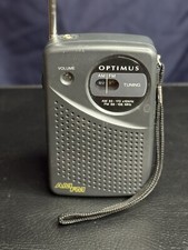 Optimus AM/FM Portable Pocket Radio 12-794 Radio Shack Tandy Corp Tested Works