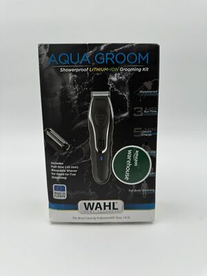 Wahl Aqua Groom Haartrimmer für Männer Bart und Körperhaartrimmer für Männer BWA