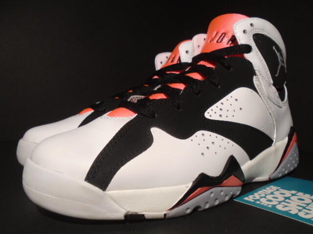 NIKE AIR JORDAN VII 7 RETRO GG WHITE BLACK HOT LAVA INFRARED