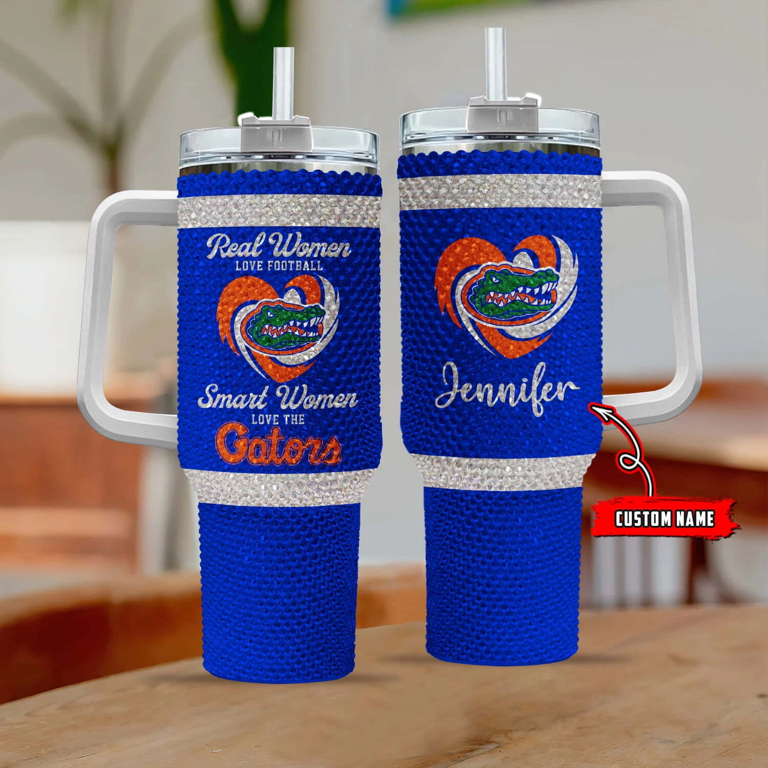 Florida Gators - 40oz Bling Tumbler