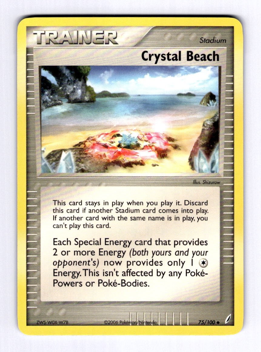 Crystal Beach Crystal Guardians #75 (2006) Uncommon NM Pokemon