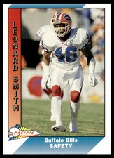 1991 Pacific Leonard Smith Buffalo Bills #28