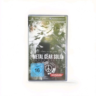 Sony PSP Metal Gear Solid: Peace Walker mit OVP und Anleitung